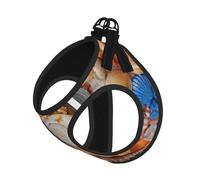 Seashell Landscape On The Beach Compact Pet Suspender Vest-The Perfect Small Pet For A Comfortable Walk