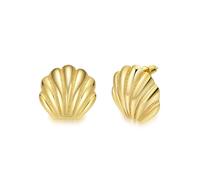 Seashell Stud Earrings For Women Gold Earrings Seashore Earrings Nautical Jewelry For Women Sea life Jewelry beach earrings summer jewelry, Stainless Steel, No Gemstone