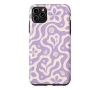 Seashells Beach Summer Floral Flowers Purple Collage Waves Case for iPhone 11 Pro Max