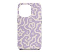 Seashells Beach Summer Floral Flowers Purple Collage Waves Case for iPhone 13 Pro
