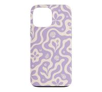 Seashells Beach Summer Floral Flowers Purple Collage Waves Case for iPhone 13 Pro Max
