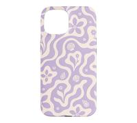 Seashells Beach Summer Floral Flowers Purple Collage Waves Case for iPhone 15