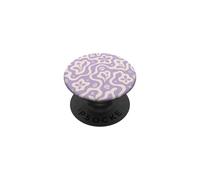 Seashells Beach Summer Floral Flowers Purple Collage Waves PopSockets Adhesive PopGrip