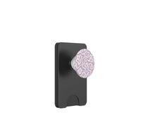 Seashells Beach Summer Floral Flowers Purple Collage Waves PopSockets PopWallet for MagSafe