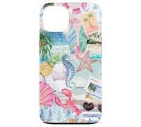 Seashells Beach Summer Jellyfish Collage Case for iPhone 13