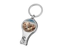 Seashells by The Seashore Nail Clipper Curved Blades with Nail File Sharp and Sturdy,Nail Clippers for Salon Home Nail Art, Toenail Clippers Pedicure Tools for Feet for Men & Women