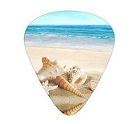 Seashells Sand Electric Guitar Pieces Thin, Medium, Heavy And Overweight Picks For Acoustic Guitars Electric Guitar Ukulele