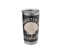 Seashells Shell Collector Shell Collecting Seashore Finds Stainless Steel Insulated Tumbler