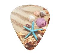 Seashells Starfish Stolmx Guitar Pick Set - Full Print Design, 3 Thicknesses Available
