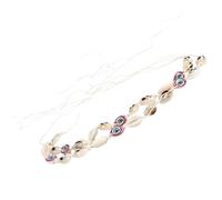 Seashells Waist Chain with Wood Bead Women Chain Belt Eye Catching Body Chain Rope Belt Waist Jewelry for Formal Leisure