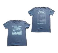 Seasick Steve Sonic Soul Surfer Official Tee T-Shirt Mens Unisex (Medium) Blue
