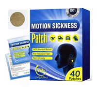 Seasickness Patches for Cruises, Motion Patches Relieves Nausea, Dizziness & Vomiting from Motion Sickness for Car and Boat Rides Cruise and Airplane Trips, 40PCS