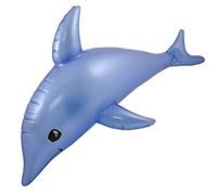 Seaside Beach Inflatable Dolphin for Party Decoration Prop or Pool Accessory 53cm-Ideal as Kids Adults Party Favors Supplies