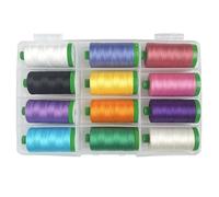 Seaside by Barbara Persing 12 Large Spools 100% Cotton 40wt Thread