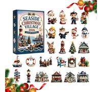 Seaside Christmas Village 2026, A 24-day Christmas Countdow