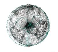 Seaside Collapsible Mesh Trap for Crab and Crayfish, Your Fishing Needs (30cm*60cm)