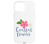 Seaside Flowers, Hibiscus Case for iPhone 15