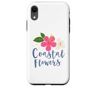 Seaside Flowers, Hibiscus Case for iPhone XR