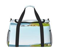 Seaside Golf Course Hand Travel Bag – Durable Carry-On Luggage Weekend Bag, Travel Tote Luggage Bag, Travel Vacation Bag, Trip Bag, Portable Bag, Travel Gear Carryall Bag