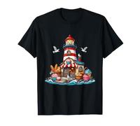 Seaside Lighthouse Bakery Ocean Treats Cafe T-Shirt