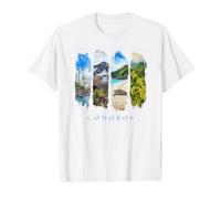 Seaside Mosques Volcanic Coasts Vacation Comoros Value Graphic T-Shirt