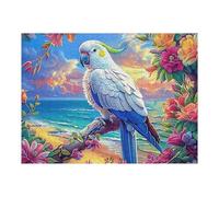 Seaside Parrot 500 Piece Jigsaw Puzzle for Adults Magical Cosmic Creatures Solo Leisure Time Challenging Fun No Dust Pieces Great Gift for Puzzle Enthusiasts 500 PCS