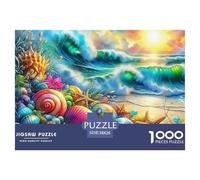 Seaside Scenery 1000 Piece Jigsaw Puzzle For Adults Challenging Game Stress Relief Puzzle Cultivate The Spirit of Teamwork for Family Decorations 38x26cm/1000pcs