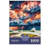Seaside Scenery 1000 Pieces Jigsaw Puzzle Adults Teens Creative Relax Hobby Landscape Premium Collectible 38x26cm/1000pcs