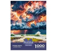 Seaside Scenery Jigsaw Puzzle 1000 Pieces for Adults Family Kids Teens Play Landscape Creative Brain Exercise 70x50cm/1000pcs