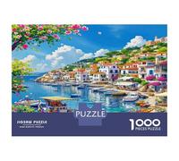 Seaside Scenery Puzzles for Adults, Beach Scene Sturdy Cardboard, Educational Game Decompression, Decompression & Wall Decor, Best Gift for Puzzle Lovers 70x50cm/1000pcs