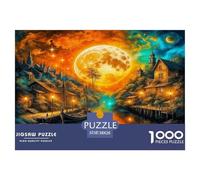 Seaside Scenery1000Piece JigsawPuzzlesnatural Scenery KidsforAdult Colourful LargePiecePuzzles Age12+byth EducationalGame Uncover The Puzzle 38x26cm/1000pcs