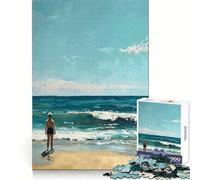 Seaside Serenity 1000 Piece Jigsaw Puzzles for Teenagers Memory Boost Home Leisure Image Assembly Lovely Gift (50x75cm)