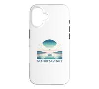 Seaside Serenity Casual Summer Vibes Beach Graphic Art Case for iPhone 16