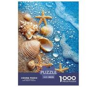 Seaside Starfish Jigsaw Puzzles for Adults Interesting Puzzles 1000 Jigsaws Impossible Puzzle Home Decoration Gifts 38x26cm/1000pcs