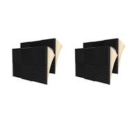 seasio 24 Pieces Acoustic Foam Panel Self-Adhesive,Acoustic Foam Panel,Sound Insulation Pad,Reduce Noise,for Studio Home Office