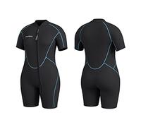 Seaskin Plus Size 3mm Shorty Wetsuit for Mens and Womens