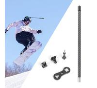 SEASKY 30cm Carbon Fiber CF Extension Rod for Insta360 X5 X4 X3 X2 for DJI OSMO 360 for GoPro Max 360 Panoramic Action Camera