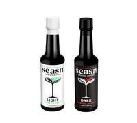 Seasn Cocktail Bitters Duo Pack | 0% ABV | 2x 150ml | Light - Vibrant Green and Zesty | Dark - Aromatic and Spicy | Vegan & Sugar-Free