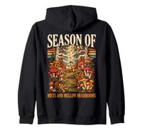Season Of Mists And Mellow Mushrooms Zip Hoodie
