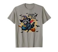 Season of The Witch Raccoon Halloween T-Shirt