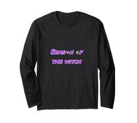 Season of The Witch Witch Halloween Saying Design Long Sleeve T-Shirt