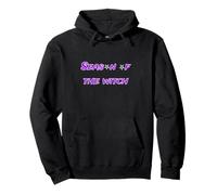 Season of the Witch Witch Halloween Saying Design Pullover Hoodie