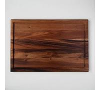 Season South American Walnut Double-Sided Chopping Board - Large- Wooden Chopping Board for Everyday Prep, Carving and Serving - Durable Walnut with Two Cutting Surfaces for Confident Home Cooking