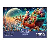 Seasonal 1000-Piece Holiday Puzzle - A Cozy, Festive Jigsaw for Family Gathering Fun. Perfect Activity for Adults, Teens & Kids During Winter Breaks Or Special Occasions.