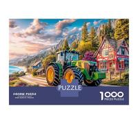 Seasonal 1000-Piece Holiday Puzzle - A Cozy, Festive Jigsaw for Family Gathering Fun. Perfect Activity for Adults, Teens & Kids During Winter Breaks Or Special Occasions.