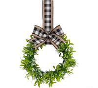 Seasonal Artificial Wreath 23cm for Front Door Entryway(Mahei)