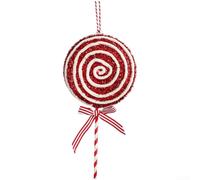 Seasonal Bubble Hanging Ornament for Holiday Decorating with Red and Alternative White Themes, Suitable for Christmas Trees, Window Displays, and Various Festive Settings (G)