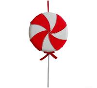Seasonal Bubble Hanging Ornament for Holiday Decorating with Red and Alternative White Themes, Suitable for Christmas Trees, Window Displays, and Various Festive Settings (F)