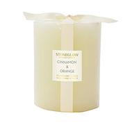 Seasonal Collection - Cinnamon & Orange - Scented Candle - Short Pillar