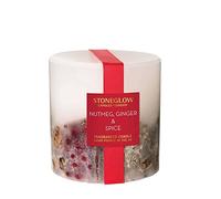 Seasonal Collection - Nutmeg, Ginger & Spice - Scented Candle - Inclusion Pillar